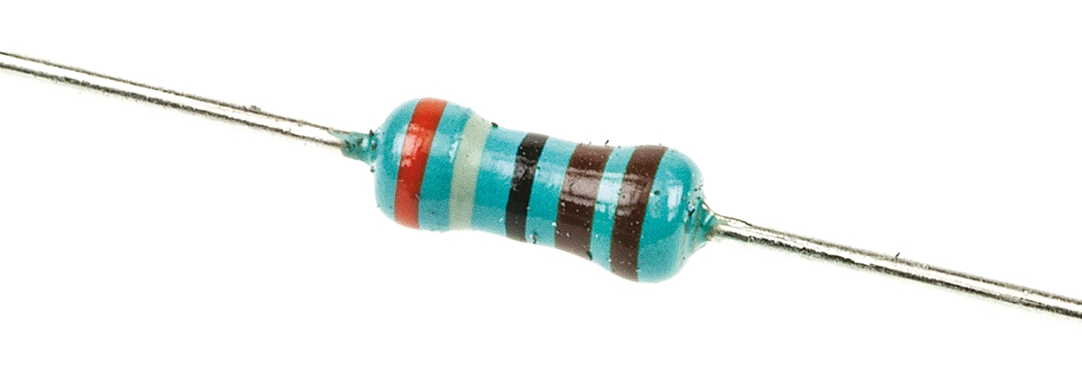 TE Connectivity 3.9kΩ Metal Film Resistor 0.6W ±1% LR1F3K9