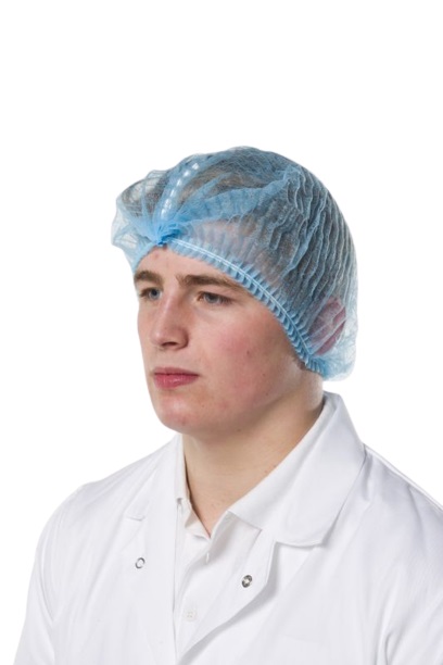 RS PRO Blue, One-Size Polypropylene, Mob Cap Type