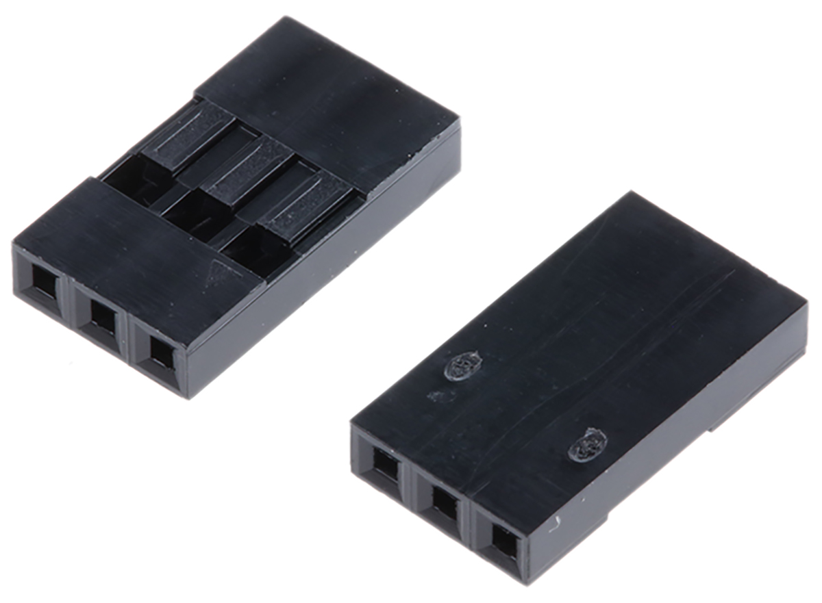 HARWIN, M20-10 Female Connector Housing, 2.54mm Pitch, 3 Way, 1 Row