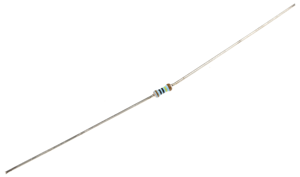 Vishay 1MΩ Thin Film Resistor 0.4W ±1% MBA02040C1004FC100