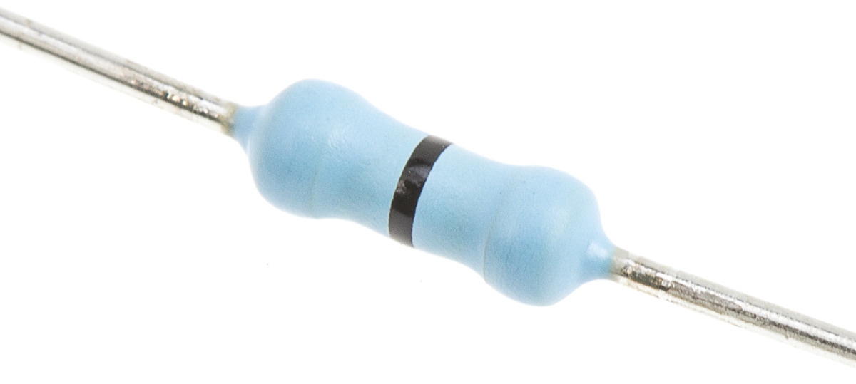 Vishay MBB0207 Series Axial Thin Film Fixed Resistor 0Ω ±1% 0.6W ±50ppm/°C