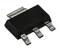 onsemi MC33269ST-3.3T3G, 1 Low Dropout Voltage, Voltage Regulator 800mA, 3.3 V 3+Tab-Pin, SOT-223