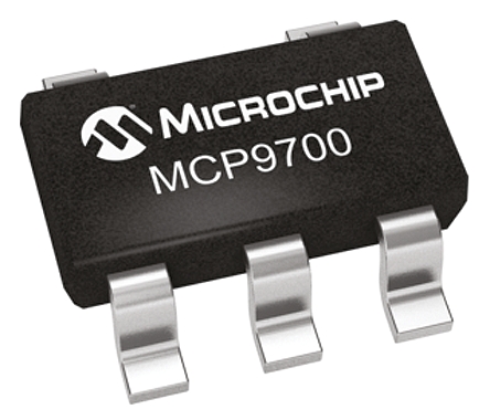 Microchip Voltage Temperature Sensor, Voltage Output, Surface Mount, Analogue, ±4°C, 5 Pins