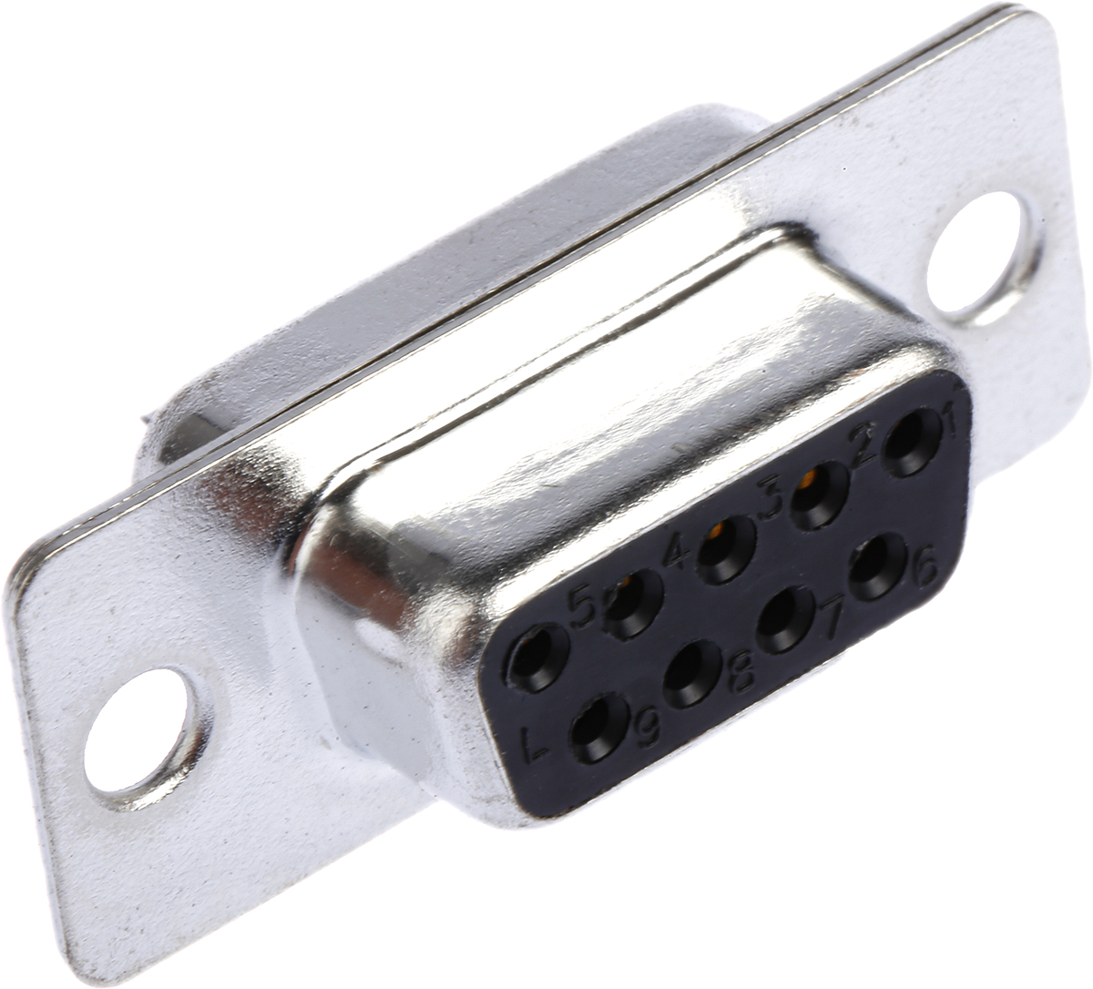 MH Connectors MHDB 9 Way Cable Mount D-sub Connector Socket, 2.77mm Pitch