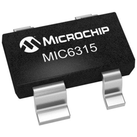 Microchip Voltage Supervisor 4-Pin SOT-143, MIC6315-29D4UY-TR