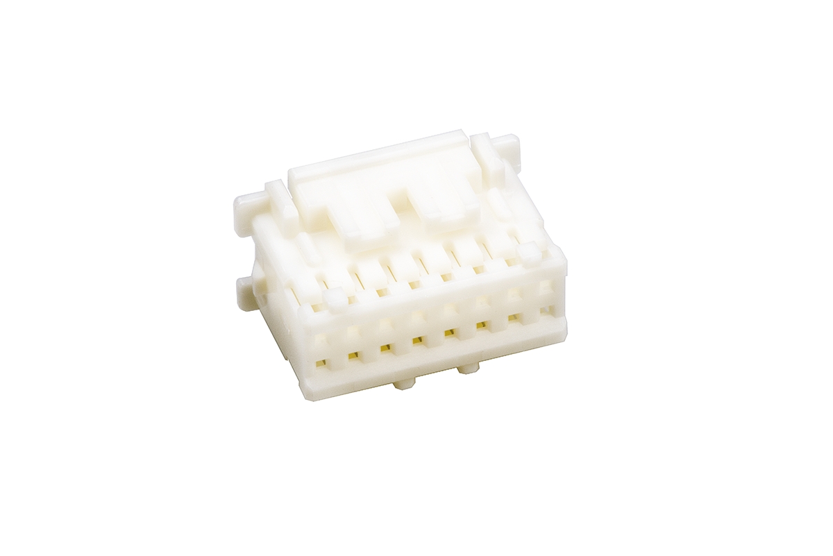 JST, PADP Female Connector Housing, 2mm Pitch, 16 Way, 2 Row