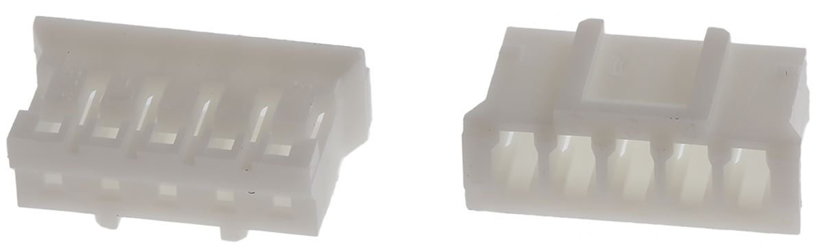 JST, PHR Female Connector Housing, 2mm Pitch, 5 Way, 1 Row