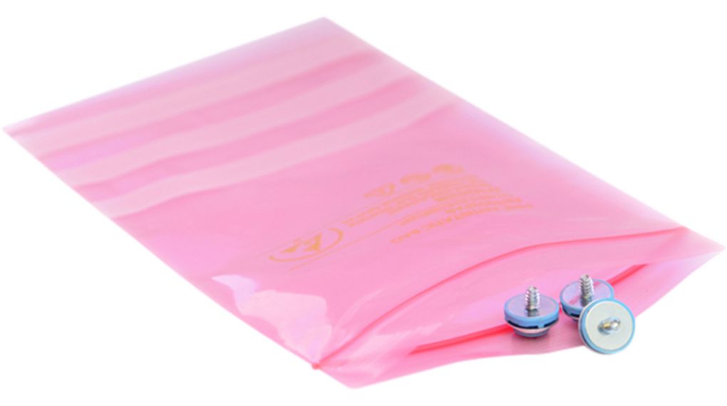 Pink A/S  Reclosable bag 4"x6 w+l pk100