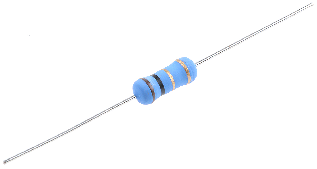 TE Connectivity 1Ω Metal Oxide Resistor 2W ±5% ROX2SJ1R0