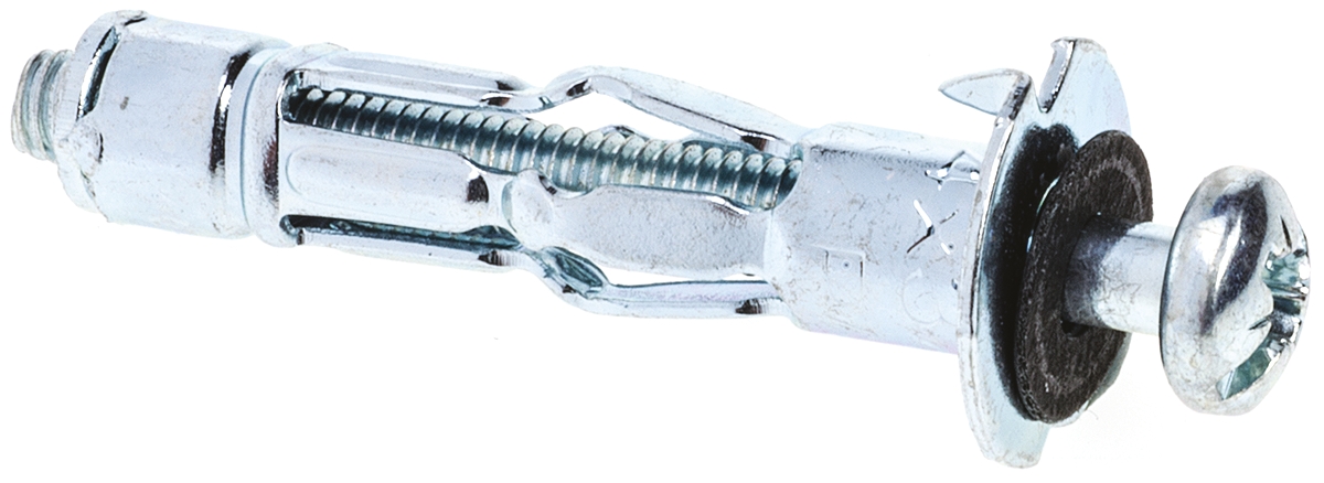 RawlPlug Steel Expanding Bolt Cavity Fixing, 8mm fixing hole diameter