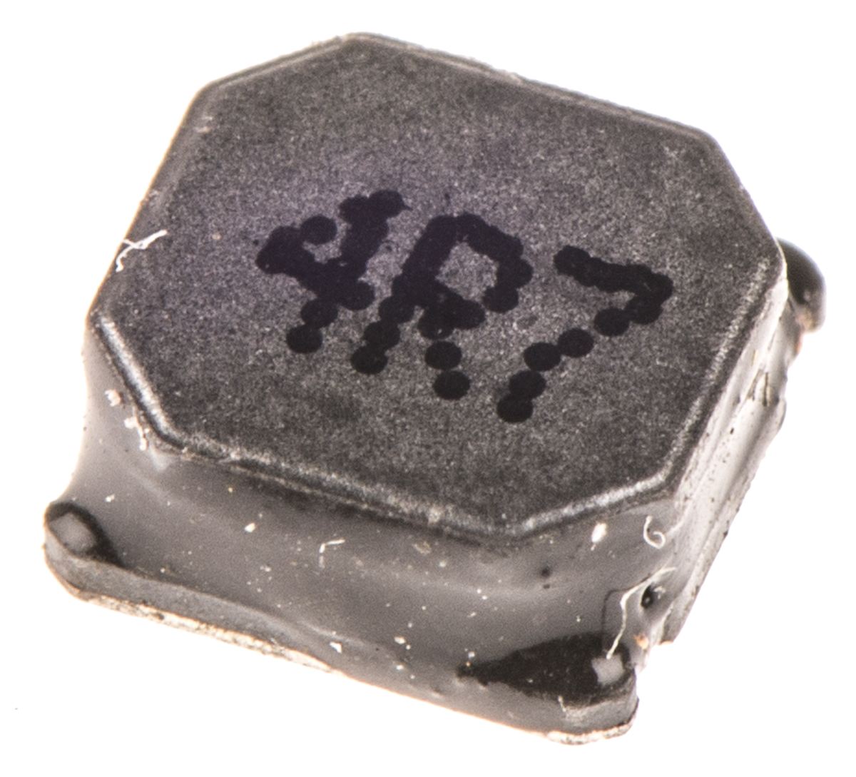 Bourns, SRN4018, 4018 Shielded Wire-wound SMD Inductor with a Ferrite Core, 4.7 μH ±20% Semi-Shielded 1.9A Idc Q:9