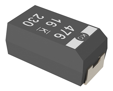KEMET 100μF Surface Mount Polymer Capacitor, 6.3V dc