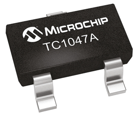 Microchip Voltage Temperature Sensor, Voltage Output, Surface Mount, Analogue, ±2°C, 3 Pins