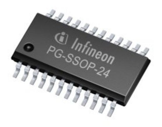 Infineon TLE7182EMXUMA1 MOSFET Gate Driver, 350 mA, 45V 24-Pin, PG-SSOP-24