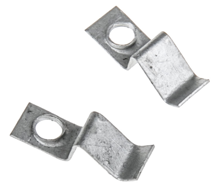 UVOX Galvanised Steel Spring Clip, 16.5mm x 7mm x 6mm, 4mm