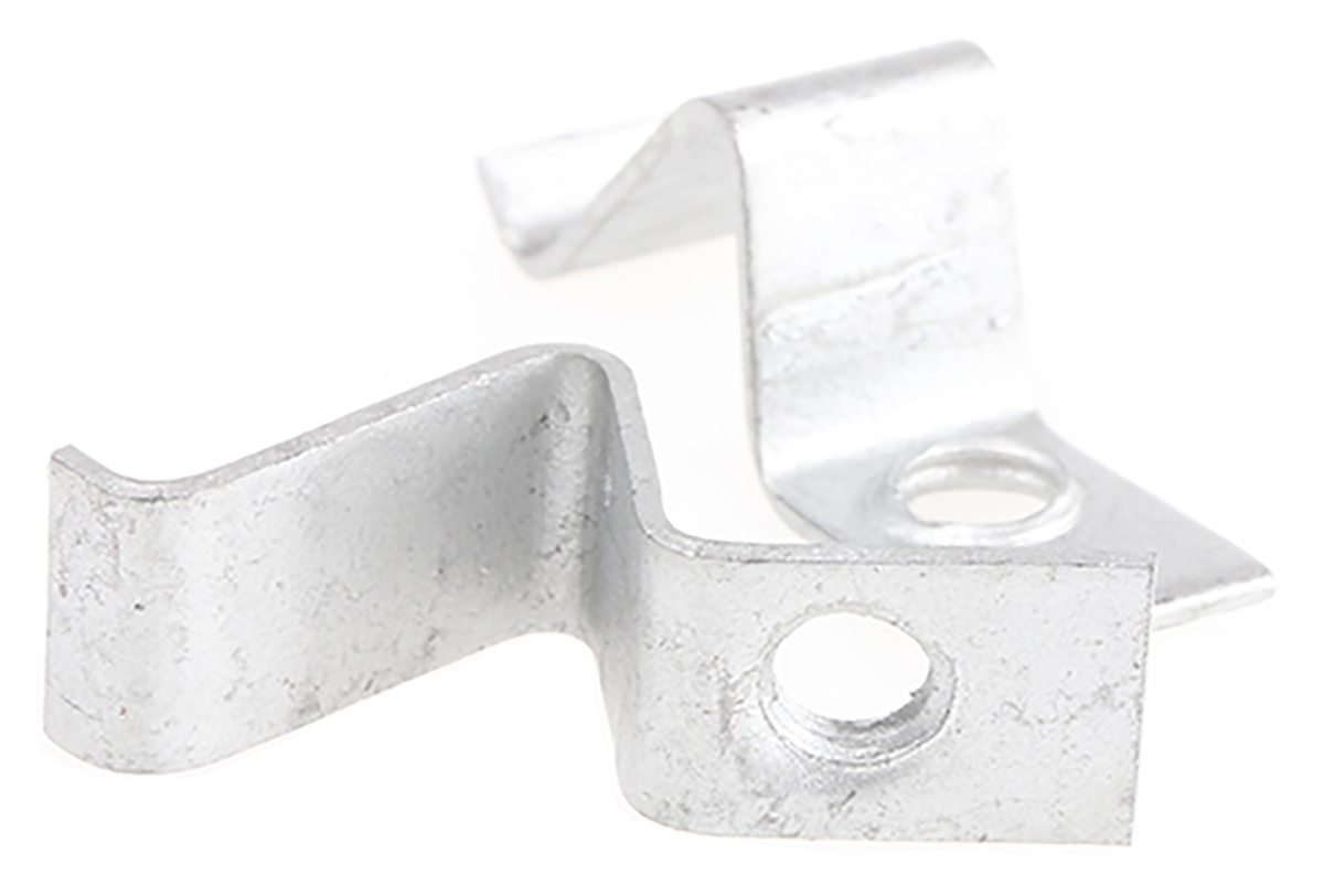 UVOX Galvanised Steel Spring Clip, 7mm x 9mm x 21mm, 4mm