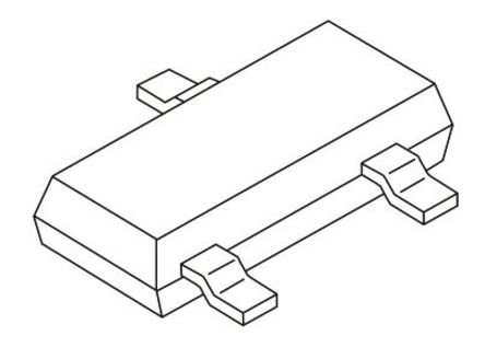 Vishay N-Channel MOSFET, 300 mA, 240 V, 3-Pin SOT-23 TN2404K-T1-GE3