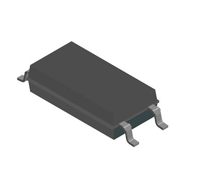 Vishay, VOL618A-3T Phototransistor Output Optocoupler, Surface Mount, 4-Pin LSOP